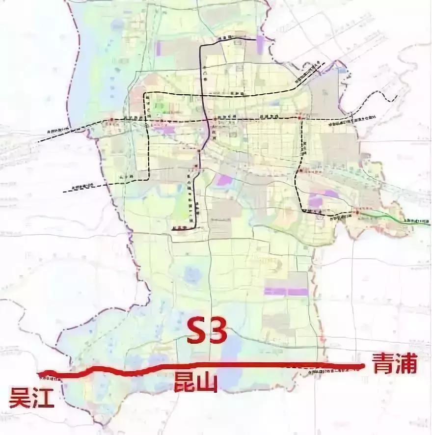 苏州轨道交通S3线最新规划图详解及解析