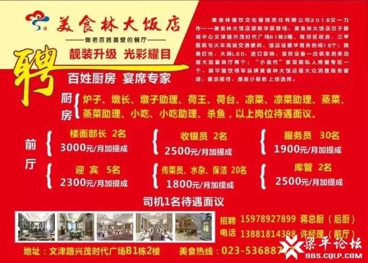 邯郸美食林盛大招聘活动启动，美食界明星集结，期待你的加入！