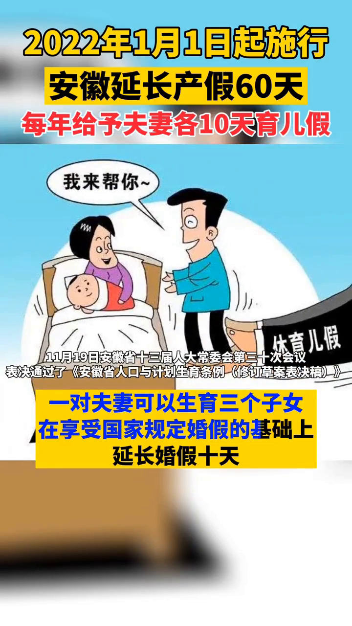 安徽省产假最新规定，政策演变与时代背景下的影响分析